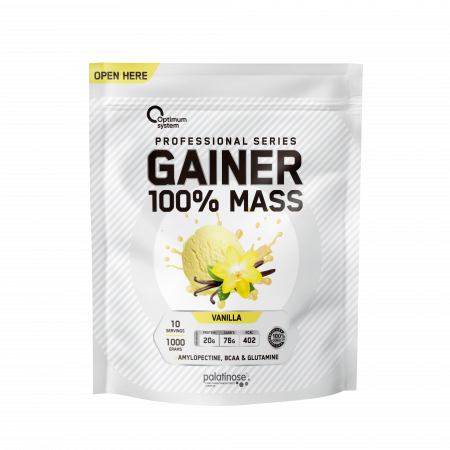 100% Mass Gainer 1000 грамм (Ваниль)